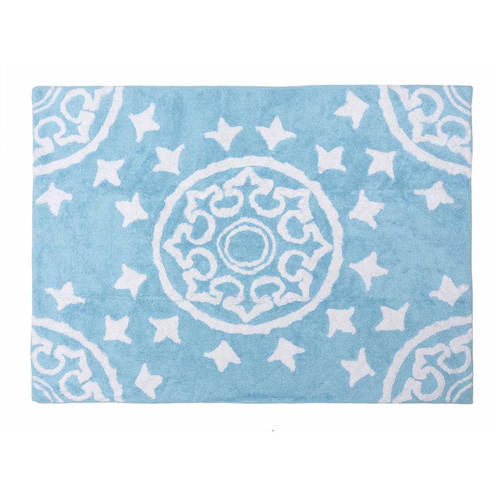 Alfombra Infantil Algodón Aratextil Duna Azul - Nanetes #